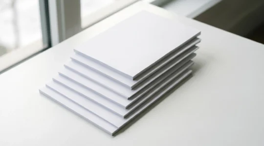 Professional editorial photograph showing hierarchical document structure with clean typography and minimal design elements representing semantic organization