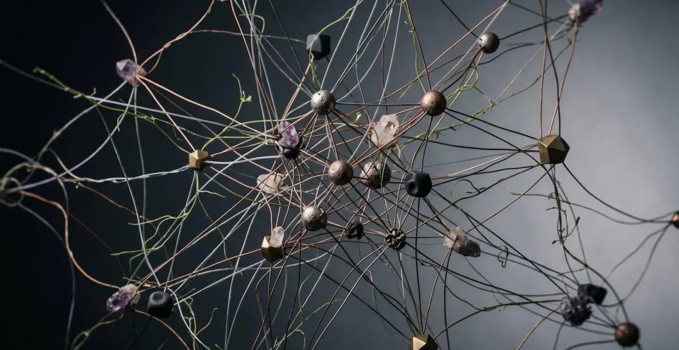 Strategic content architecture visualizing semantic entity connections surpassing traditional backlink strength in modern search algorithms